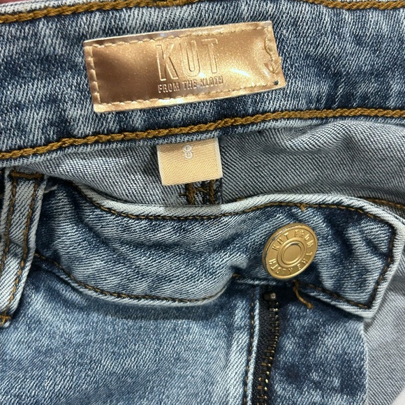 Kut From The Kloth Kelsey High Rise Ankle Flare Women's Size 8 - Picture 3 of 12